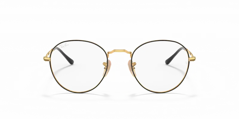 Ray - Ban Unisex RX3582V DAVID 2946 Montature da vista Metallo Nero Trasparente Pantos Normale miniatura 2