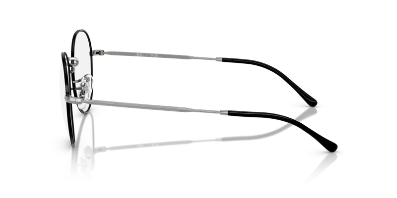 Ray - Ban Unisex RX3582V DAVID 3179 Montature da vista Metallo Nero Trasparente Pantos Normale miniatura 3