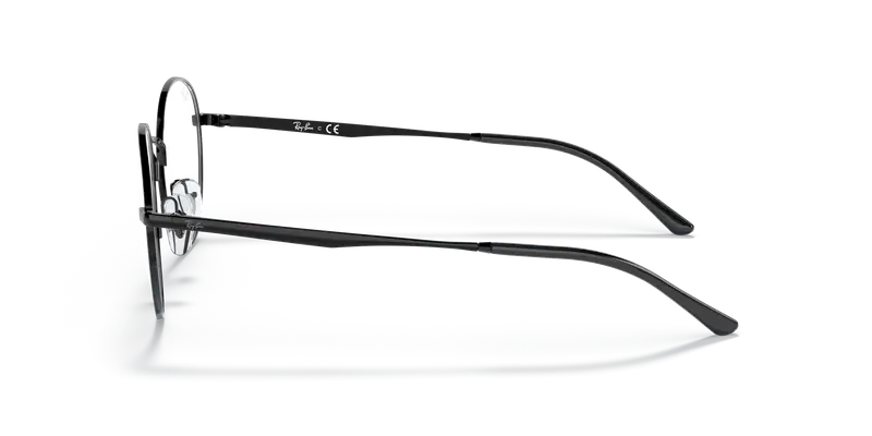 Ray - Ban Unisex RX3681V 2509 Montature da vista Metallo Nero Trasparente Pantos Normale miniatura 3