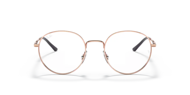 Ray - Ban Unisex RX3681V 3094 Montature da vista Metallo Oro Trasparente Pantos Normale miniatura 2