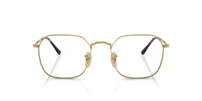 Ray - Ban Unisex RX3694V JIM 2500 Montature da vista Metallo Oro Trasparente Geometrica Normale miniatura 2