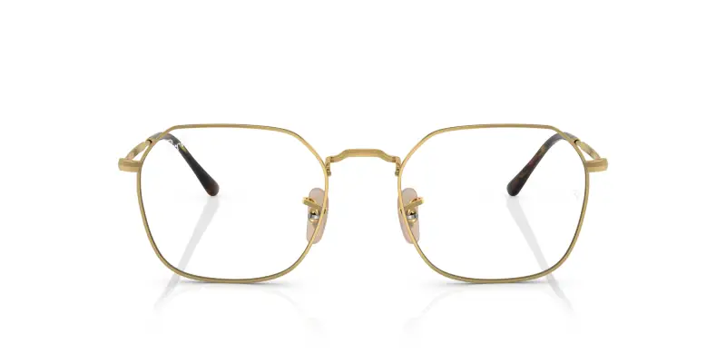 Unisex RX3694V JIM 2500 Montature da vista Metallo Oro Trasparente Geometrica Normale miniatura 3