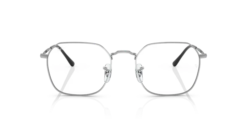 Ray - Ban Unisex RX3694V JIM 2501 Montature da vista Metallo Argento Trasparente Geometrica Normale miniatura 2