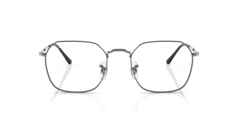 Ray - Ban Unisex RX3694V JIM 2502 Montature da vista Metallo Grigio Trasparente Geometrica Normale miniatura 2