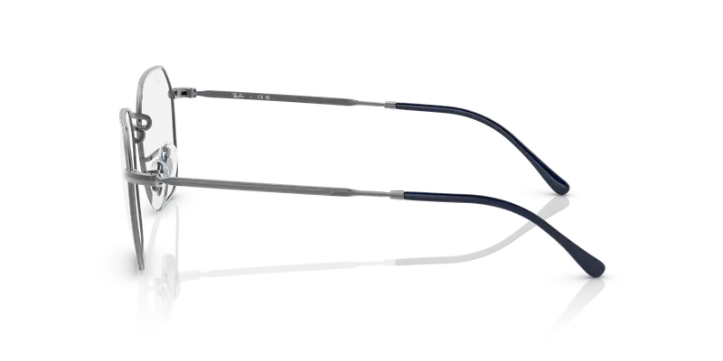 Ray - Ban Unisex RX3694V JIM 2502 Montature da vista Metallo Grigio Trasparente Geometrica Normale miniatura 3