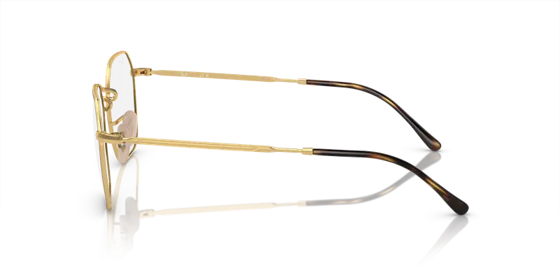 Ray - Ban Unisex RX3694V JIM 2945 Montature da vista Metallo Tartaruga Trasparente Geometrica Normale miniatura 3