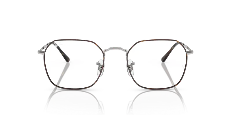 Ray - Ban Unisex RX3694V JIM 3178 Montature da vista Metallo Havana Trasparente Geometrica Normale miniatura 2