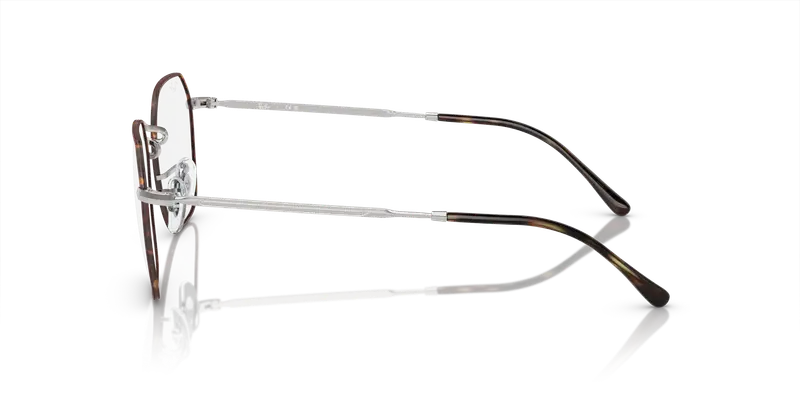 Ray - Ban Unisex RX3694V JIM 3178 Montature da vista Metallo Havana Trasparente Geometrica Normale miniatura 3