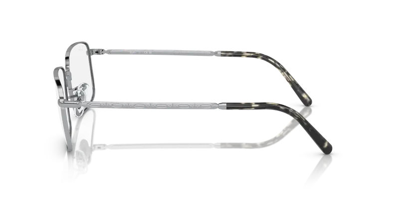 Ray - Ban Unisex RX3717V 2501 Montature da vista Metallo Argento Trasparente Squadrata Normale miniatura 3