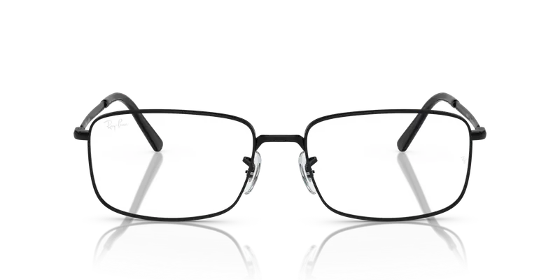 Ray - Ban Unisex RX3717V 2509 Montature da vista Metallo Nero Trasparente Squadrata Normale miniatura 2