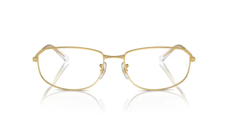 Unisex RX3732V 2500 Montature da vista Metallo Oro Trasparente Geometrica Normale miniatura 3