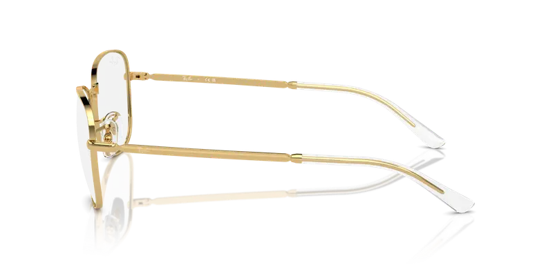 Ray - Ban Unisex RX3733V 2500 Montature da vista Metallo Oro Trasparente Pilot Normale miniatura 3