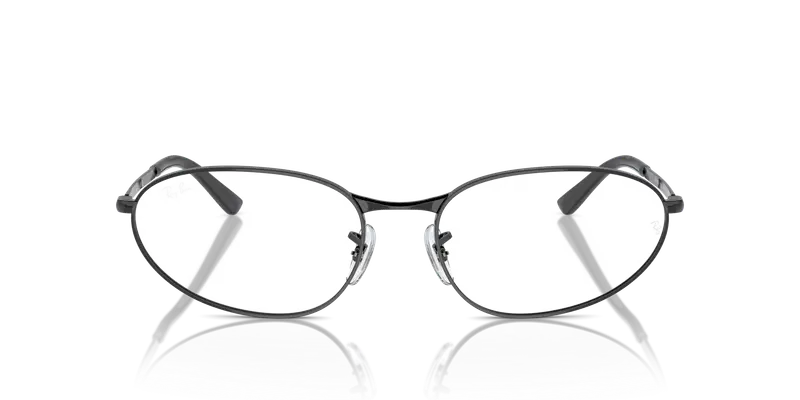 Ray - Ban Unisex RX3734V 2509 Montature da vista Metallo Nero Trasparente Geometrica Normale miniatura 2