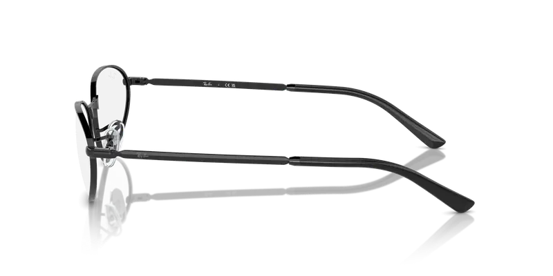 Ray - Ban Unisex RX3734V 2509 Montature da vista Metallo Nero Trasparente Geometrica Normale miniatura 3