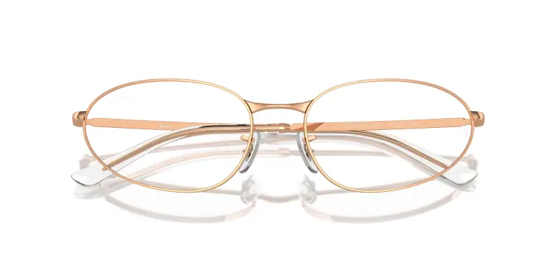 Unisex RX3734V 3094 Montature da vista Metallo Oro Trasparente Geometrica Normale miniatura 2