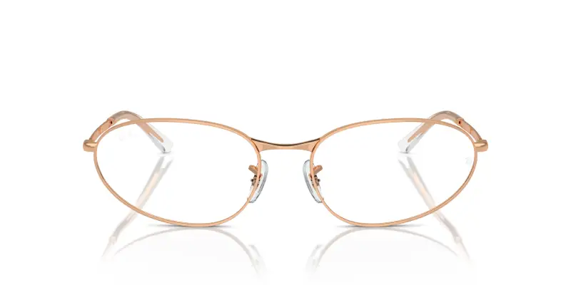 Unisex RX3734V 3094 Montature da vista Metallo Oro Trasparente Geometrica Normale miniatura 3