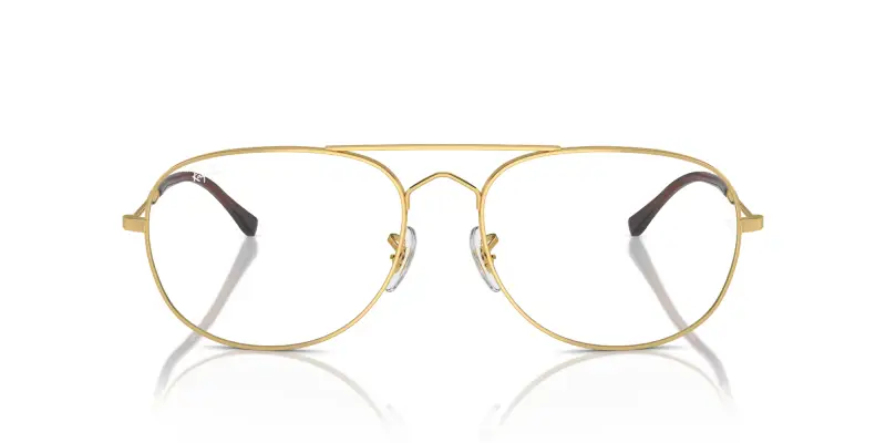 Unisex RX3735V BAIN BRIDGE 2500 Montature da vista Metallo Oro Trasparente Pilot Normale miniatura 3