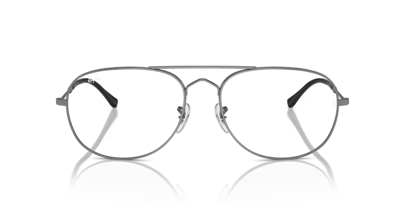 Ray - Ban Unisex RX3735V BAIN BRIDGE 2502 Montature da vista Metallo Grigio Trasparente Pilot Normale miniatura 2