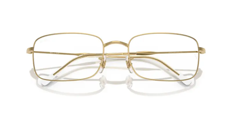 Unisex RX3746V 2500 Montature da vista Metallo Oro Trasparente Geometrica Normale miniatura 2