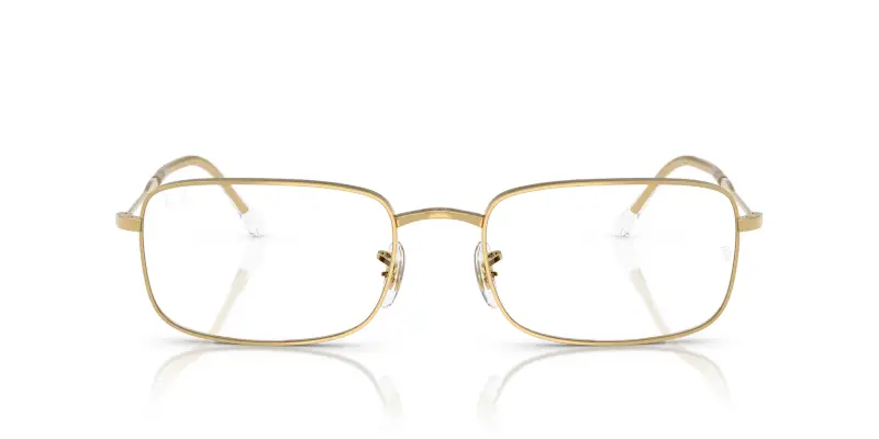 Unisex RX3746V 2500 Montature da vista Metallo Oro Trasparente Geometrica Normale miniatura 3