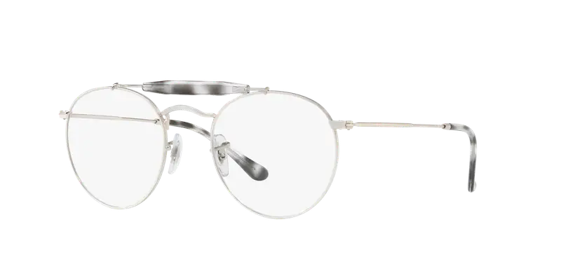 Ray - Ban Unisex RX3747V 2501 Montature da vista Metallo Argento Pantos