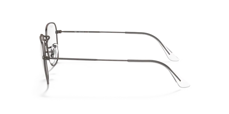 Ray - Ban Unisex RX3857V FRANK 2502 Montature da vista Metallo Grigio Trasparente Squadrata Normale miniatura 3