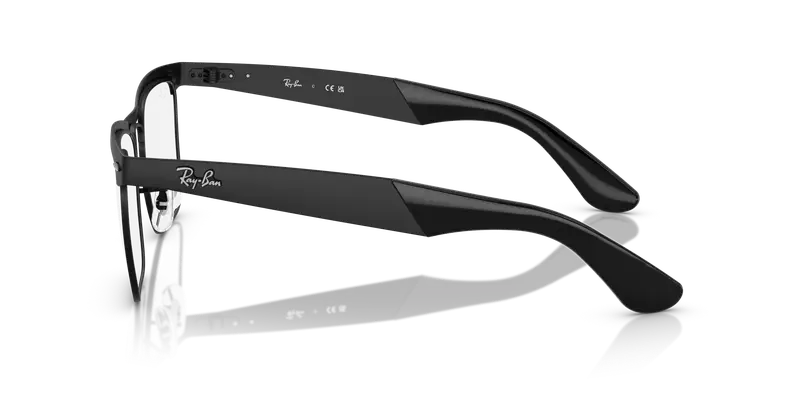 Ray - Ban Unisex RX3875V WAYFARER DELUXE 2503 Montature da vista Metallo Nero Trasparente Squadrata Normale miniatura 3