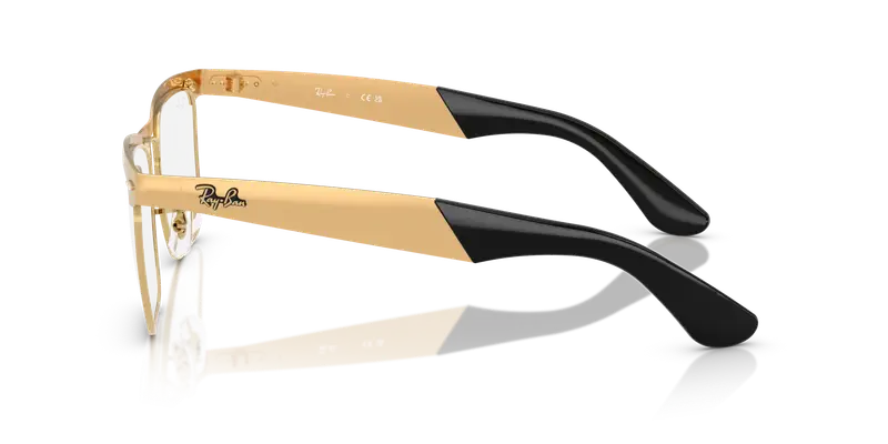 Ray - Ban Unisex RX3875V WAYFARER DELUXE 3191 Montature da vista Metallo Oro Trasparente Squadrata Normale miniatura 3