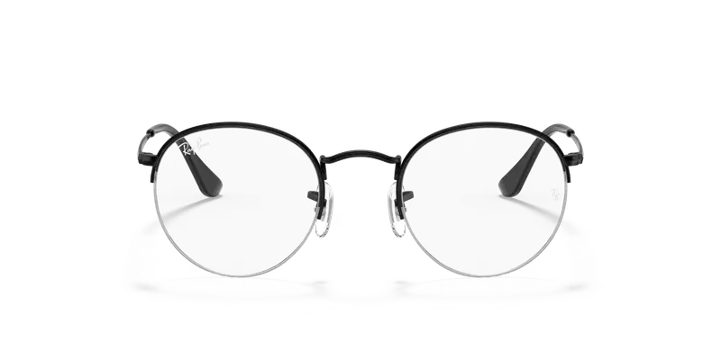 Ray - Ban Unisex RX3947V ROUND GAZE 2509 Montature da vista Metallo Nero Trasparente Rotonda Normale miniatura 2