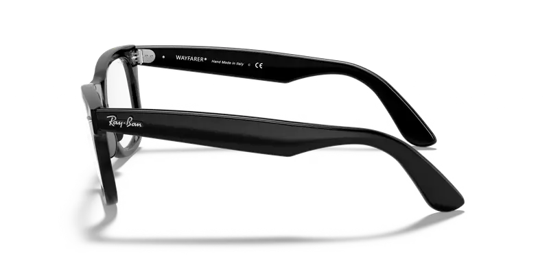 Ray - Ban Unisex RX4340V WAYFARER EASE 2000 Montature da vista Acetato Nero Trasparente Squadrata Normale miniatura 3