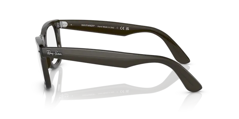 Ray - Ban Unisex RX4340V WAYFARER EASE 8224 Montature da vista Acetato Verde Trasparente Squadrata Normale miniatura 3