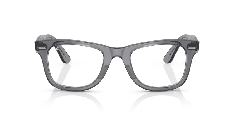 Ray - Ban Unisex RX4340V WAYFARER EASE 8225 Montature da vista Acetato Grigio Trasparente Squadrata Normale miniatura 2