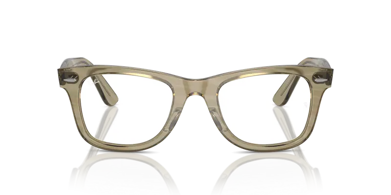 Ray - Ban Unisex RX4340V WAYFARER EASE 8381 Montature da vista Acetato Grigio Trasparente Squadrata Normale miniatura 2