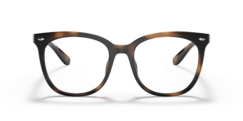 Ray - Ban Unisex RX4379VD 2012 Montature da vista Iniettato Tartaruga Trasparente Squadrata Normale miniatura 2