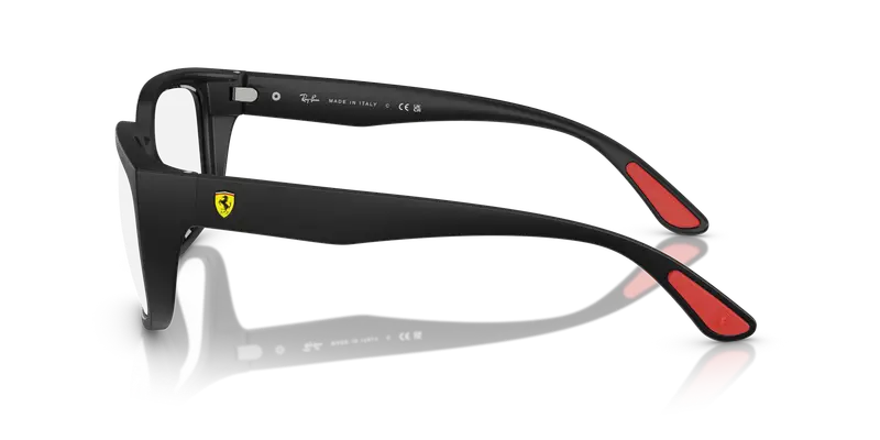 Ray - Ban Unisex RX4443VM F602 Montature da vista Peek Nero Trasparente Squadrata Normale miniatura 3