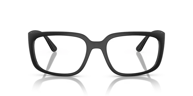 Ray - Ban Unisex RX4443VM F702 Montature da vista Peek Nero Trasparente Squadrata Normale miniatura 2