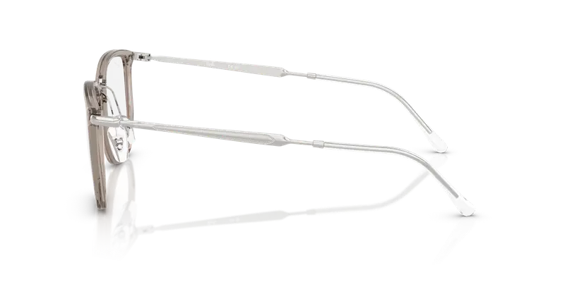 Ray - Ban Unisex RX4451V 8125 Montature da vista Nylon Grigio Trasparente Geometrica Normale miniatura 3