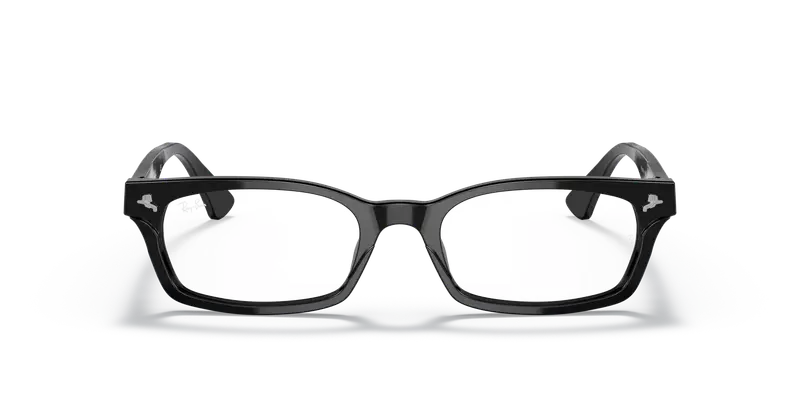 Ray - Ban Unisex RX5017A 2000 Montature da vista Acetato Nero Trasparente Squadrata Normale miniatura 2