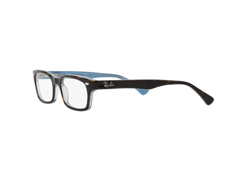 Ray - Ban Unisex RX5150 5023 Montature da vista Acetato Tartaruga Trasparente Squadrata Normale miniatura 2