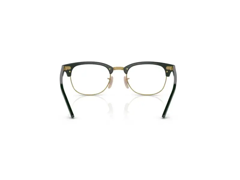 Ray - Ban Unisex RX5154 CLUBMASTER 8233 Montature da vista Acetato Verde Trasparente Squadrata Normale miniatura 3