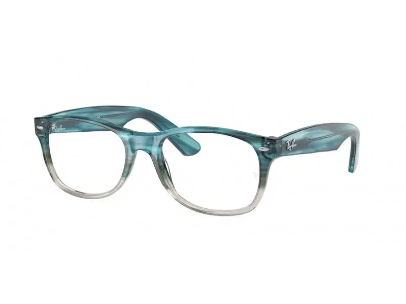 Ray - Ban Unisex RX5184 NEW WAYFARER 8146 Montature da vista Plastica Havana/Blu  Squadrata