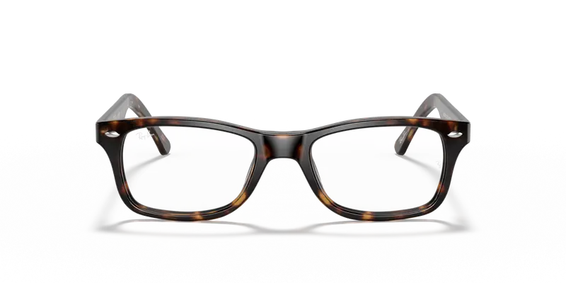 Ray - Ban Unisex RX5228 2012 Montature da vista Acetato Marrone Trasparente Squadrata Normale miniatura 2