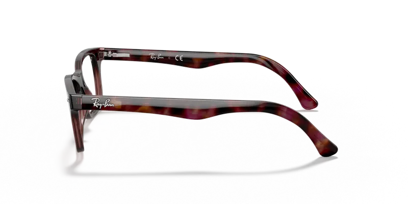 Ray - Ban Unisex RX5228 5628 Montature da vista Plastica Marrone Squadrata miniatura 3