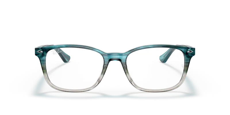 Ray - Ban Unisex RX5375 8146 Montature da vista Acetato Tartaruga Trasparente Squadrata Normale miniatura 2