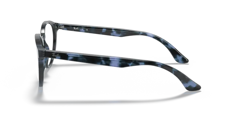 Ray - Ban Unisex RX5380 5946 Montature da vista Plastica Blu Pantos miniatura 3