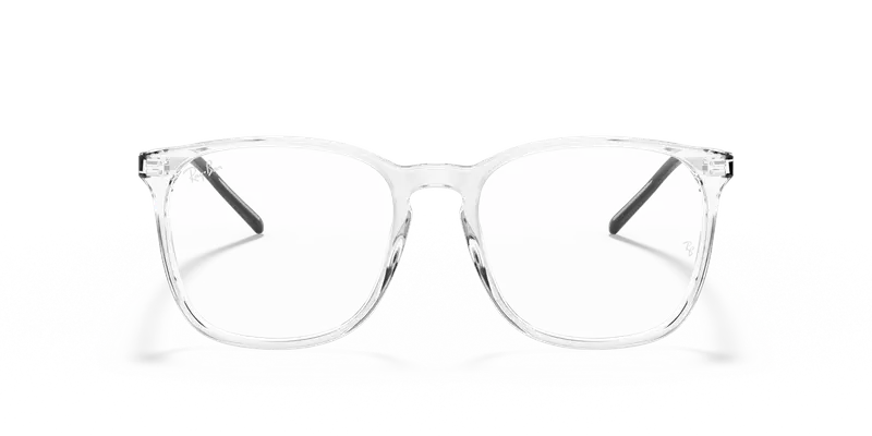 Ray - Ban Unisex RX5387 5629 Montature da vista Acetato Trasparente Trasparente Squadrata Normale miniatura 2