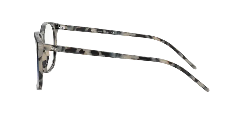 Ray - Ban Unisex RX5387 5872 Montature da vista Acetato Tartaruga Trasparente Squadrata Normale miniatura 2