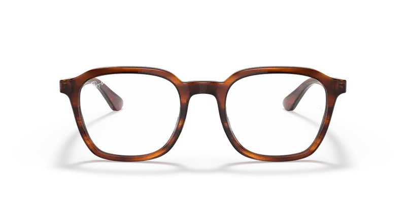 Ray - Ban Unisex RX5390 2144 Montature da vista Plastica Havana Squadrata miniatura 2