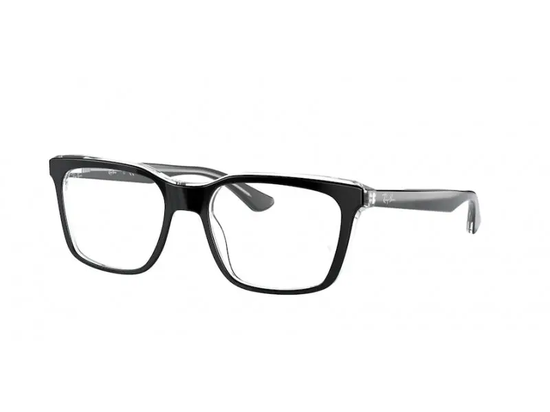 Ray - Ban Unisex RX5391 2034 Montature da vista Plastica Nero  Squadrata