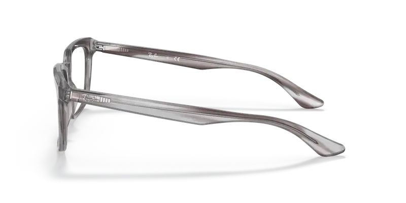 Ray - Ban Unisex RX5391 8055 Montature da vista Plastica Grigio Squadrata miniatura 3